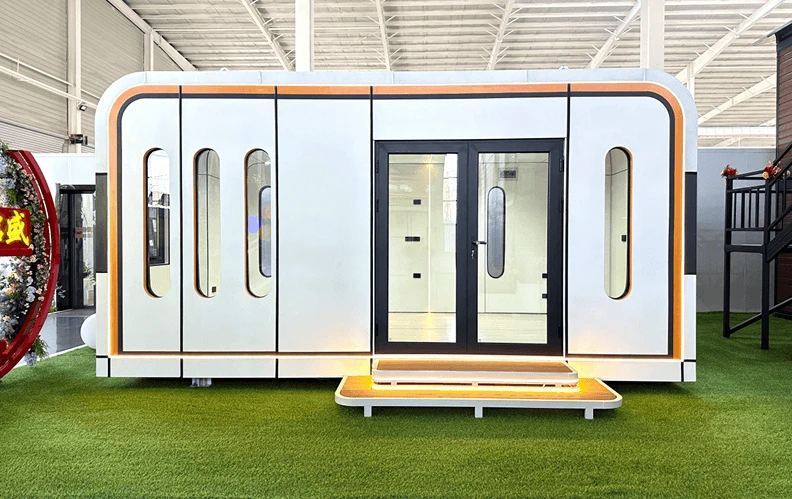 Maison pliante extensible