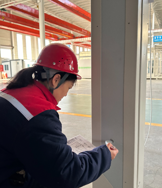 Inspection des sp&eacute;cifications de la ligne